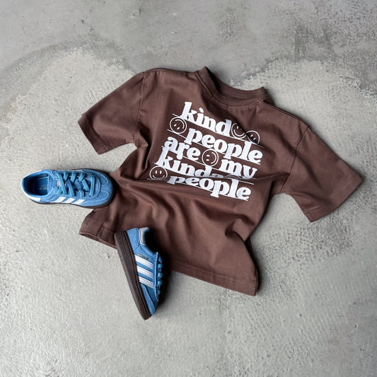 Kind People Tee Cocoa