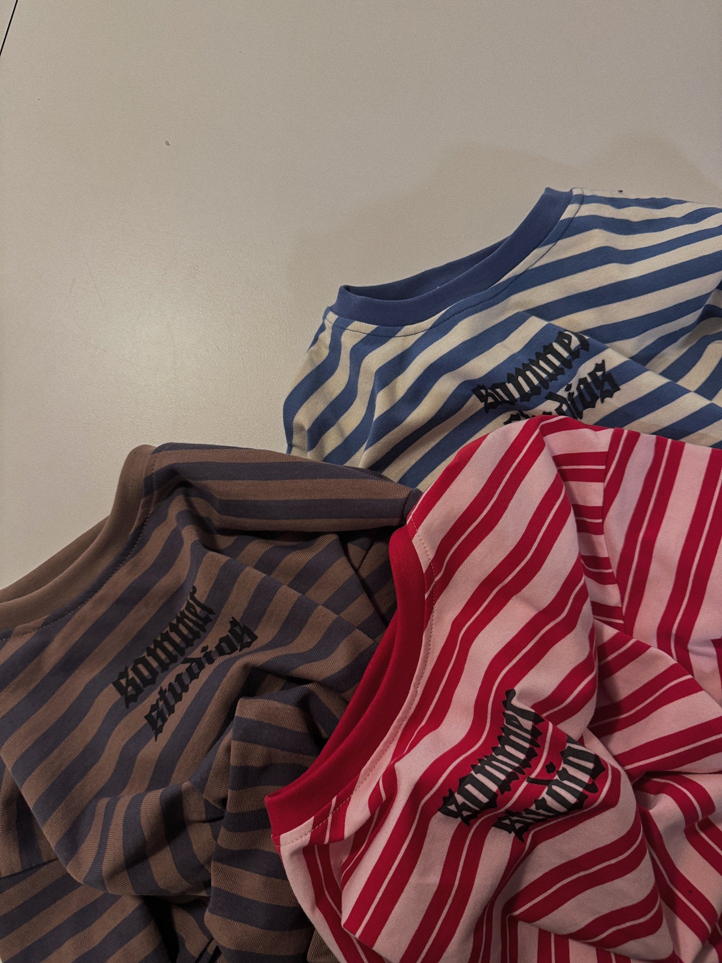Charlie long tee Brown/blue