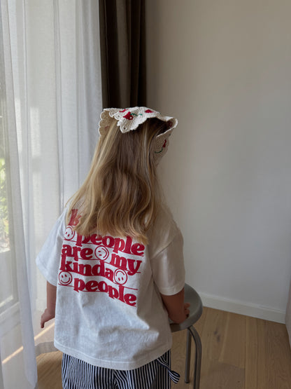 Kind People Tee RED