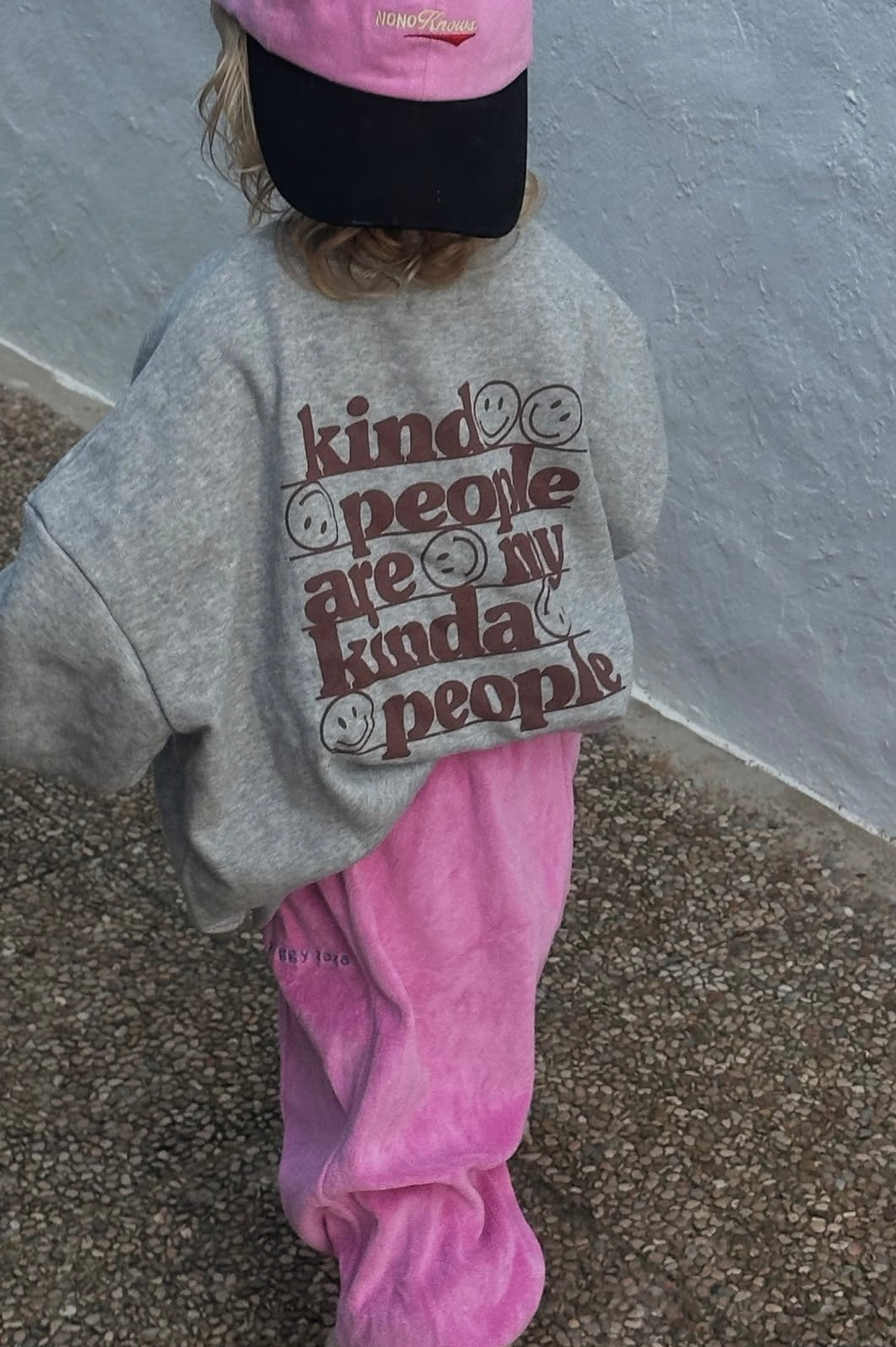 Kind People Sweatshirt Brown