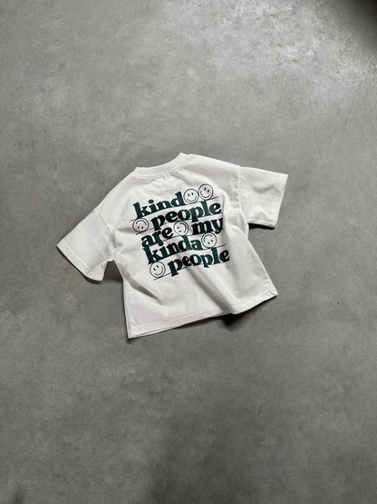 Kind People Tee Green