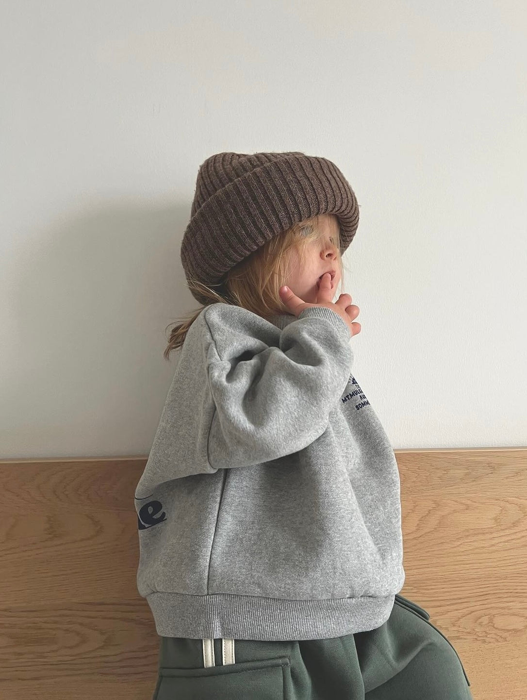 Kind People Sweatshirt Blue