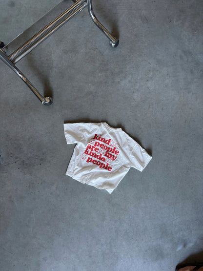 Kind People Tee RED