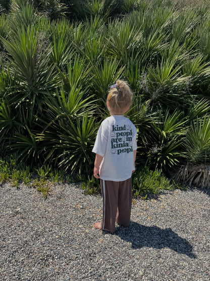 Kind People Tee Green