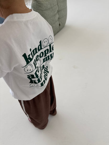 Kind People Tee Green