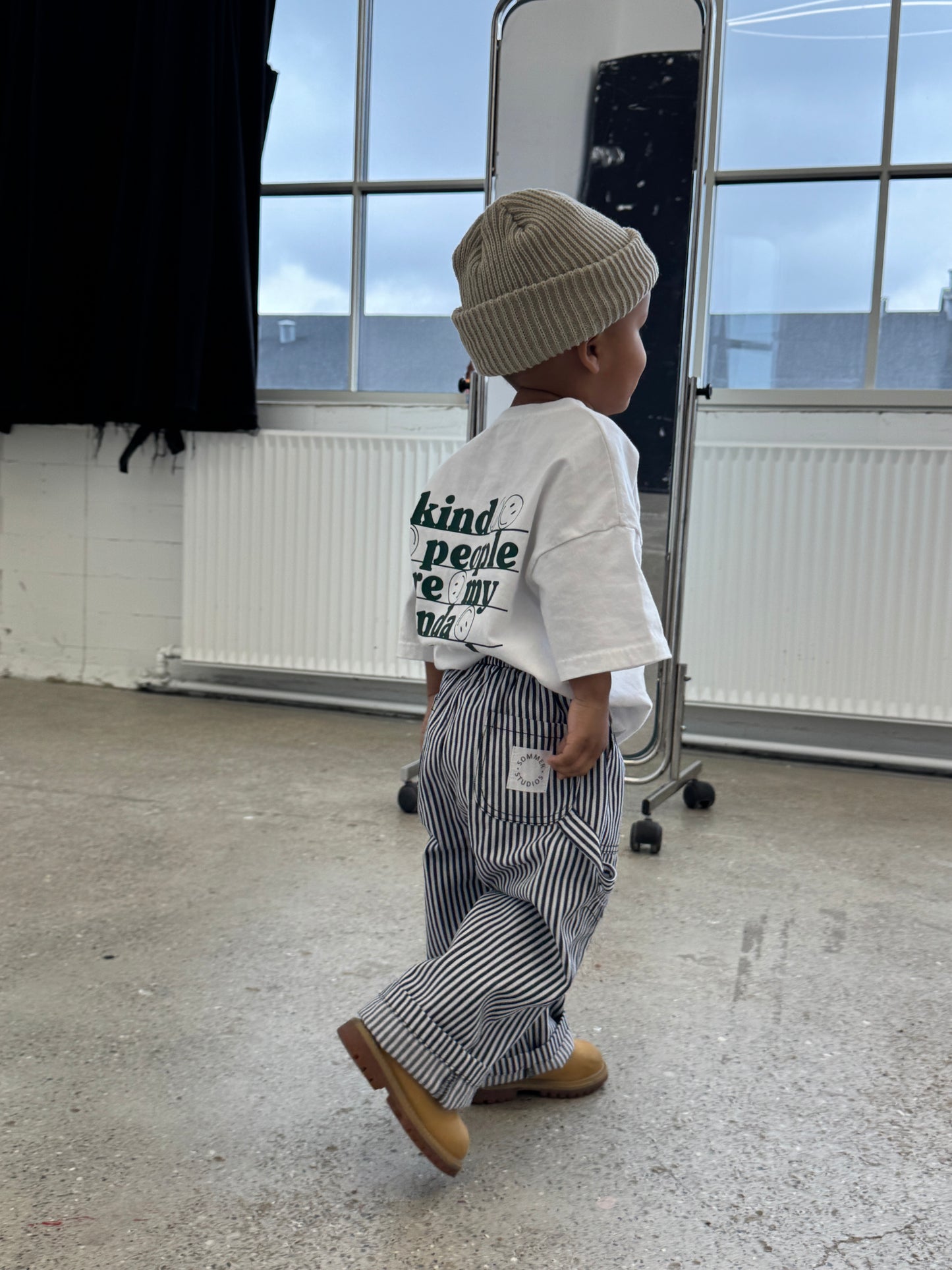 Kind People Tee Green