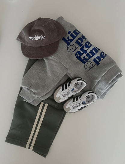 Kind People Sweatshirt Blue