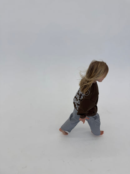 Kind People Sweatshirt Brown