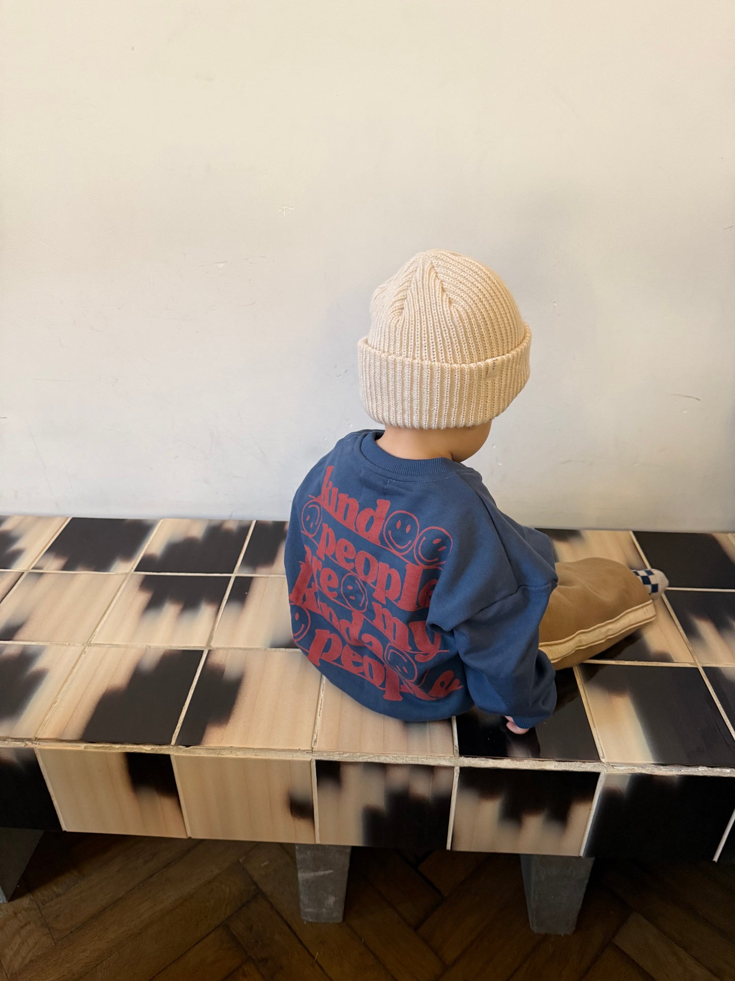 Kind People Sweatshirt Navy